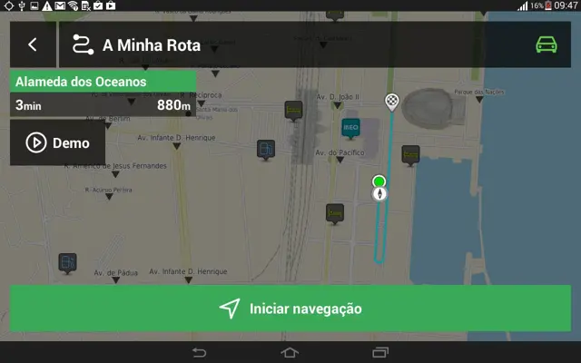 MEO Drive android App screenshot 11