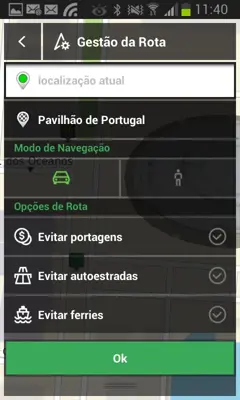 MEO Drive android App screenshot 2